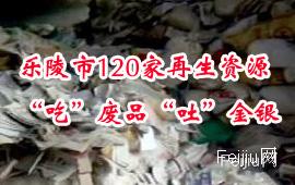 乐陵市120家再生资源  “吃”废品“吐”金银