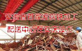 安徽省首家废钢铁加工配送中心在安庆设立 