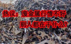 热议：废金属行情不好  别人都在干什么？