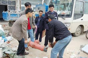 包头一糊涂废旧回收商户收购违禁物品