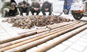 徐州4男废品站销赃 民警抓现行 