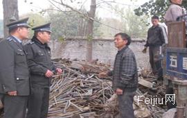 淮北市:8家占道废品收购站被查处