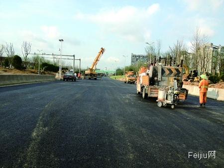 废旧轮胎颗粒铺路降噪效果不错