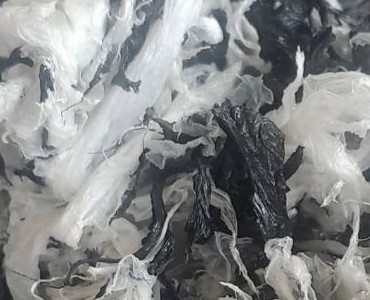 庄河石灰窑村开展废旧地膜回收工作